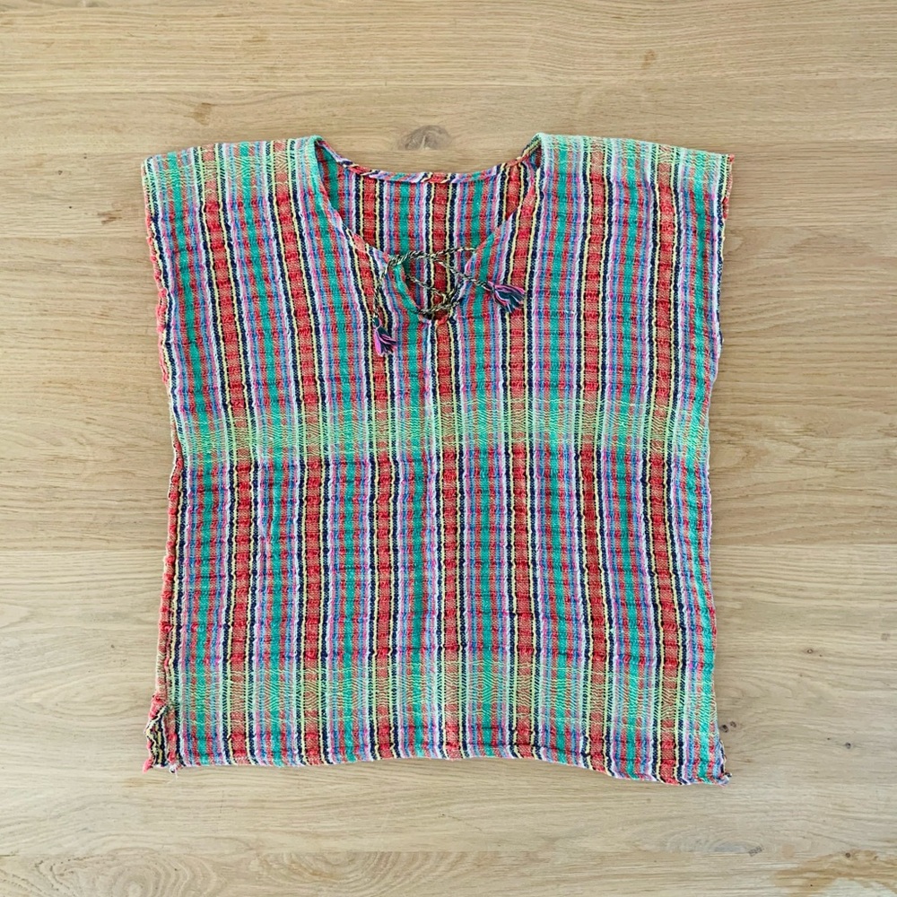 Multicolor Ethnic Boho Summer Sleeveless Top